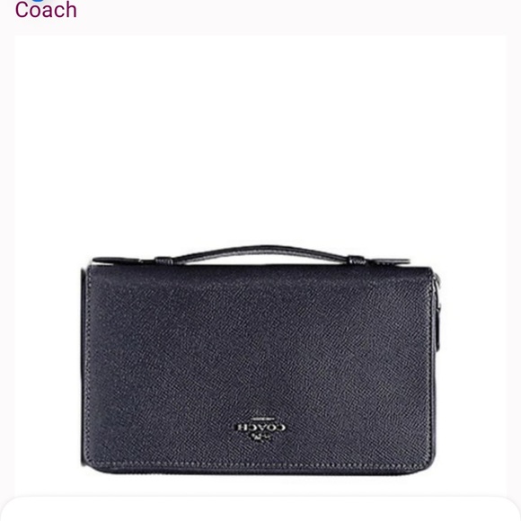 Coach Handbags - Coach Black Wallet